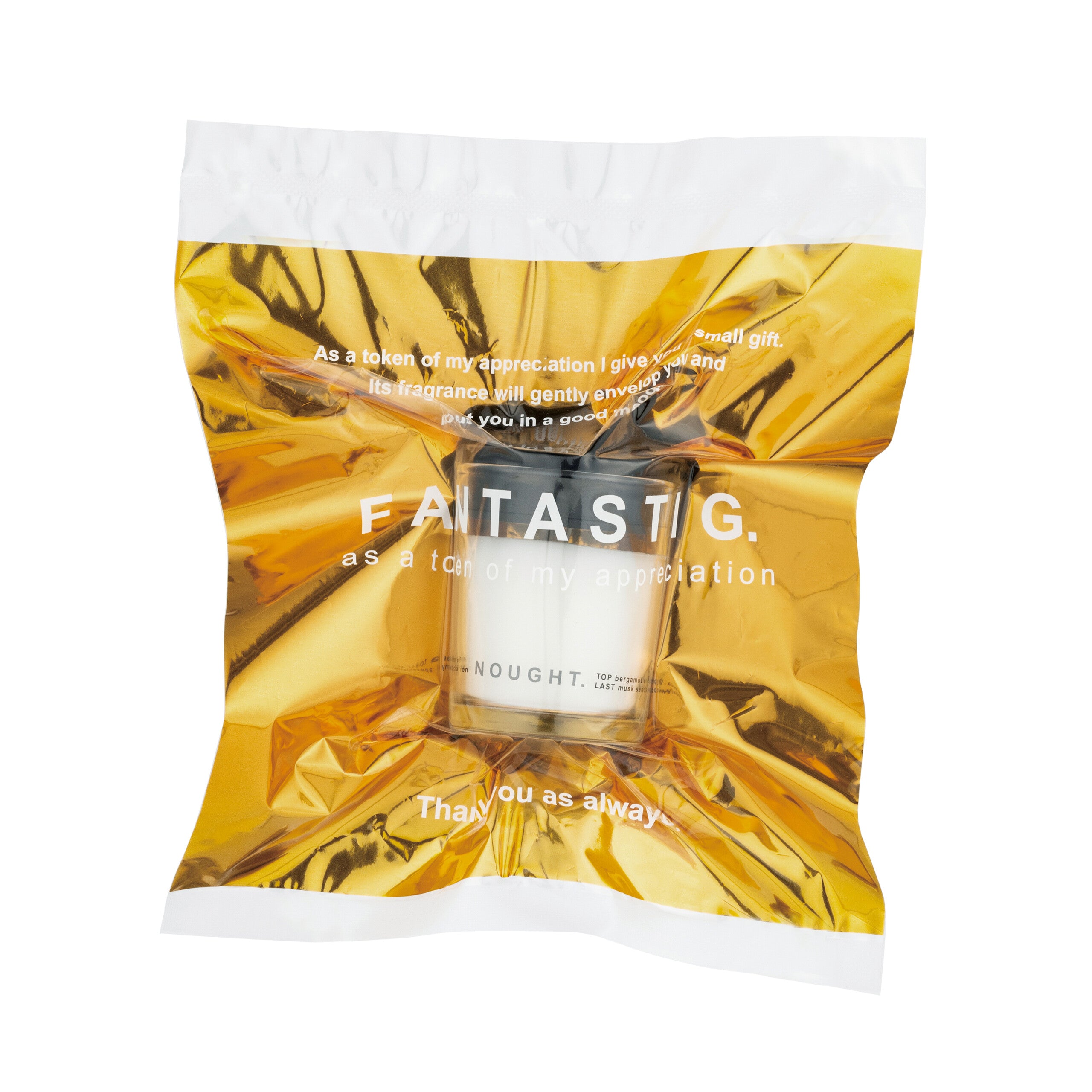 FANTASTIG. Candle NOUGHT.