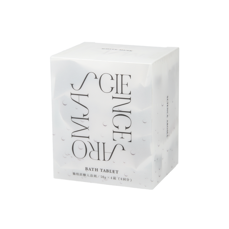 ホワイトムスク｜バスタブレット 4pcs